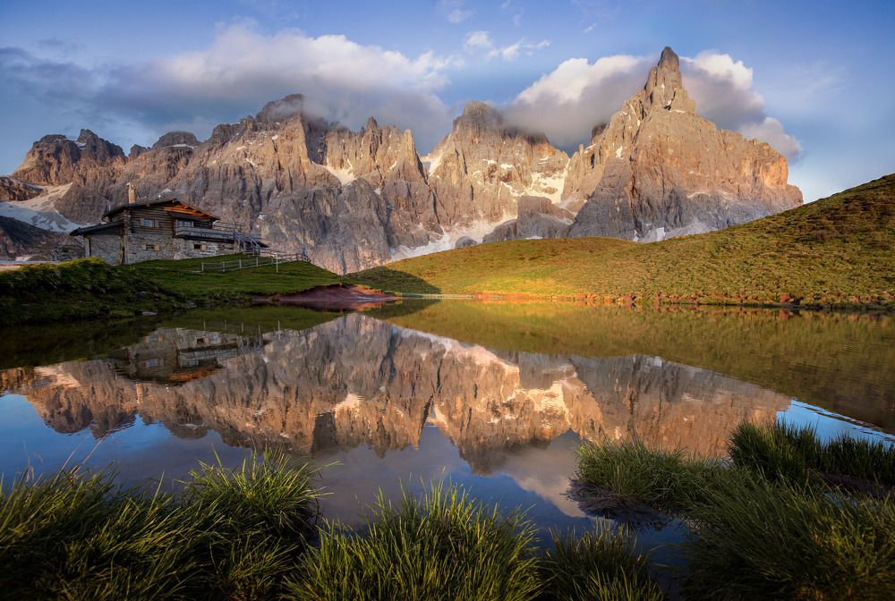 Baita Sagantini -Rolle Passo