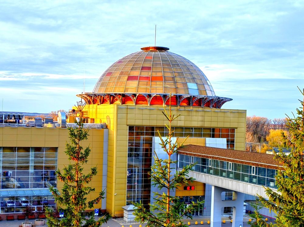 Уфа. Железнодорожный вокзал.