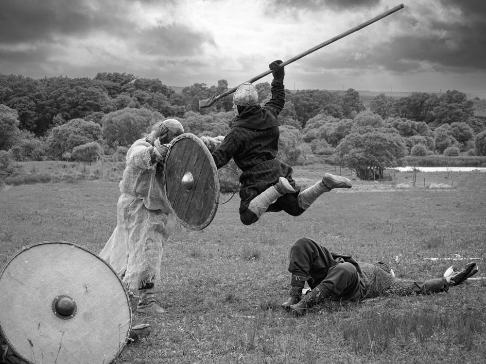 Разящий удар.