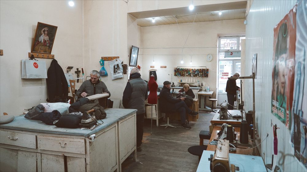 Old sewing studio in Tbilisi