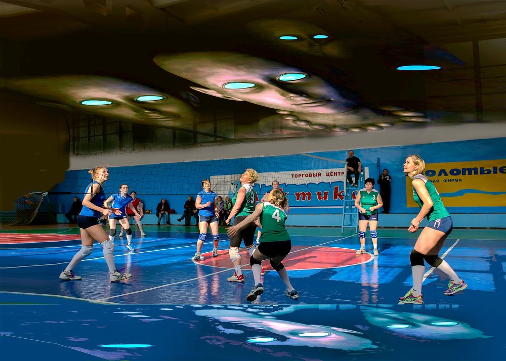 Однажды в спортивном зале.