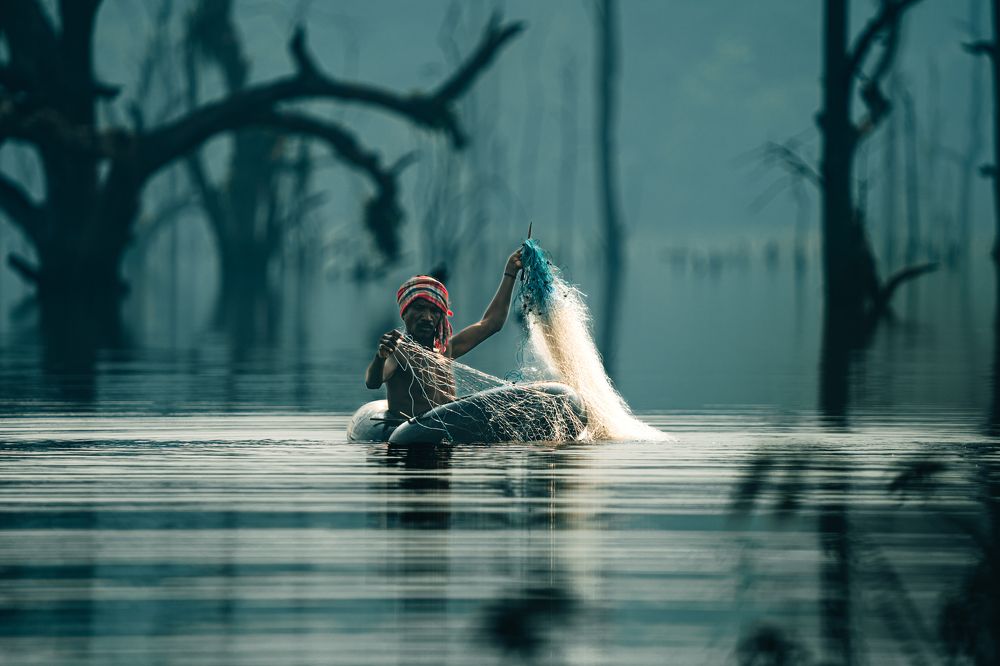 The Fishermen at Work