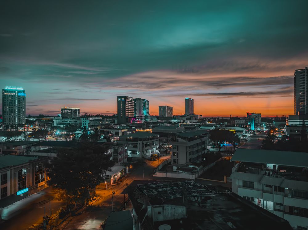Miri City Sunset View