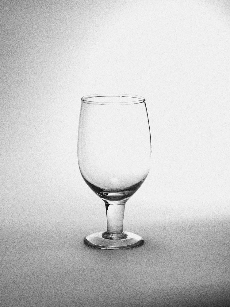 A wine glass.