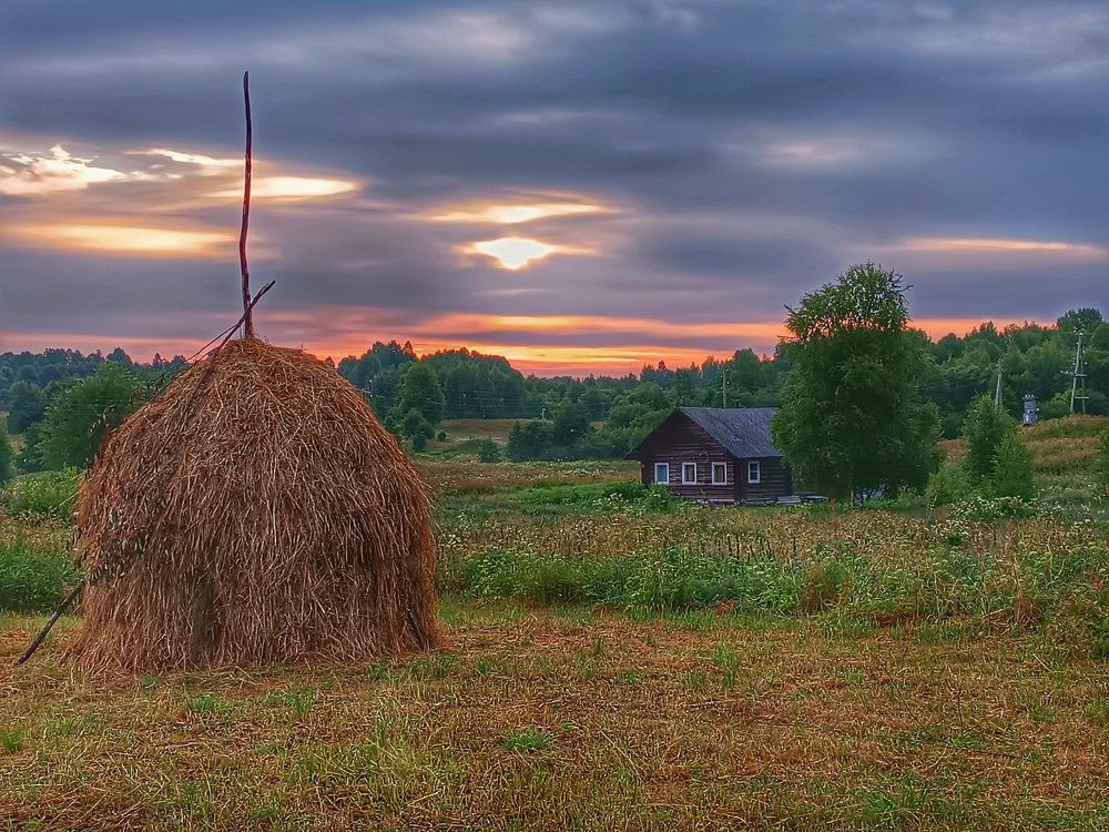 Деревенский пейзаж
