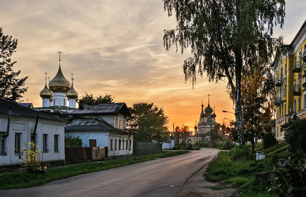 Теплый вечер в Угличе