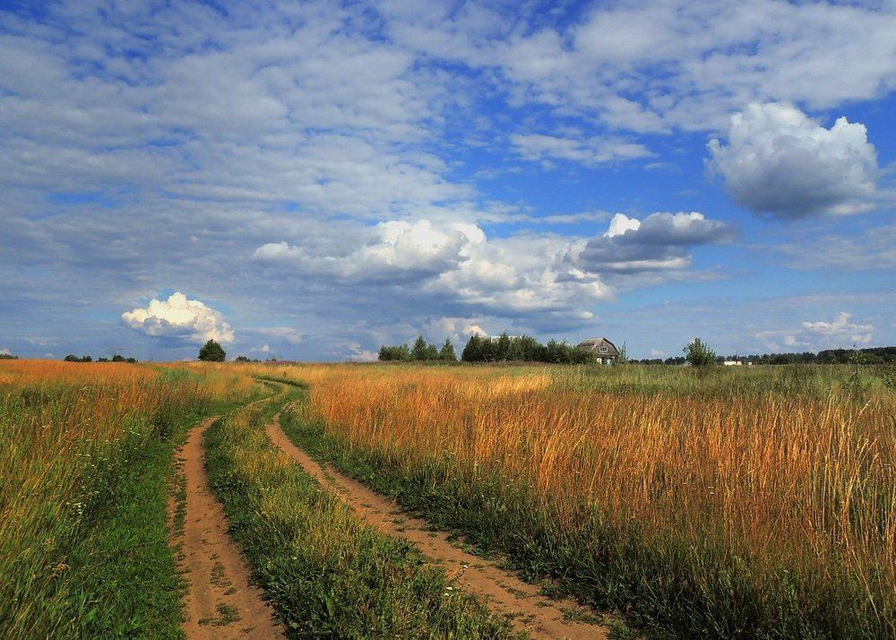 По дороге с облаками.