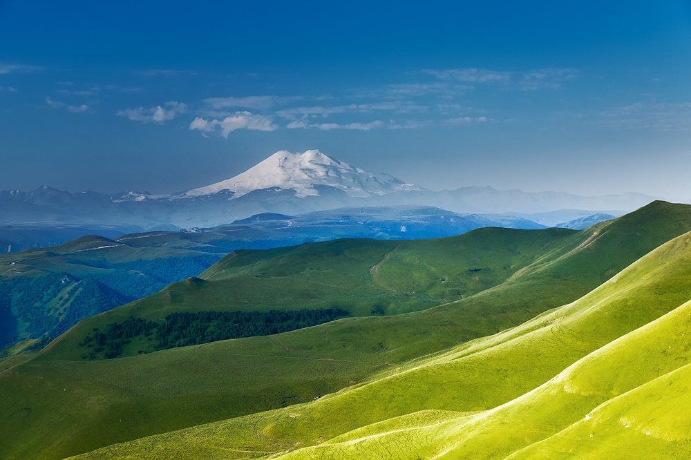 Утренний Эльбрус