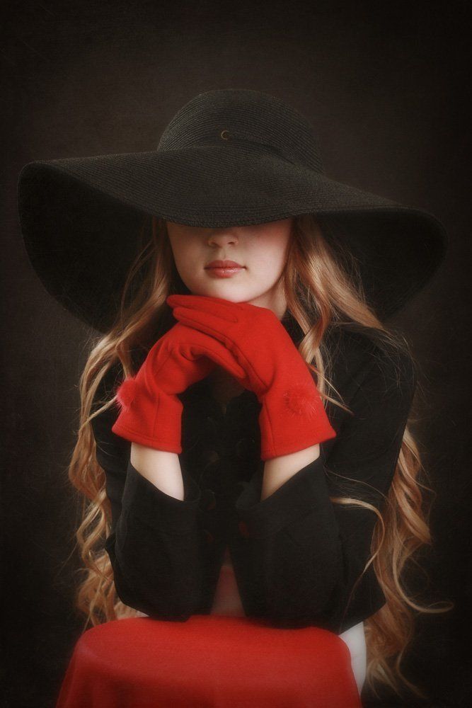 Портрет в шляпе