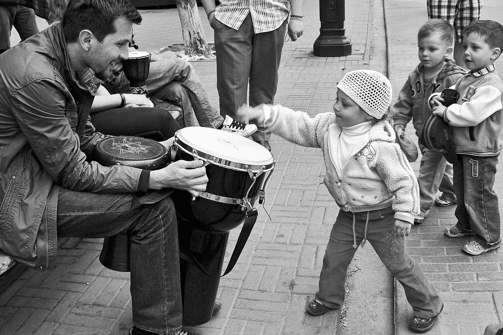 Уличные музыканты