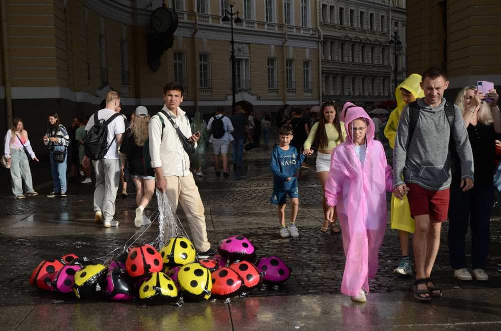 Продавец божьих коровок