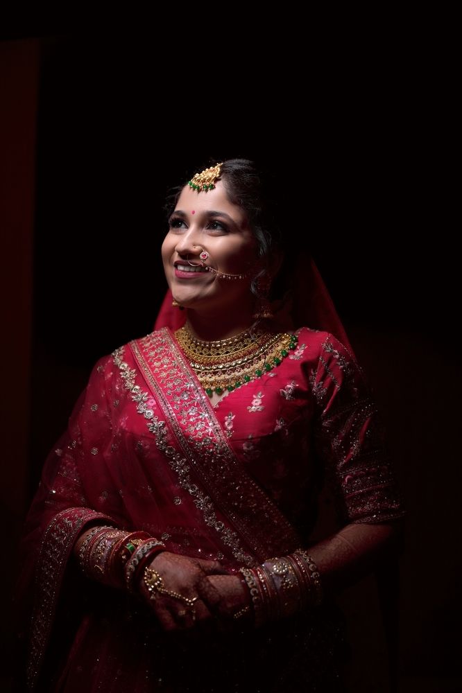 Wedding bride portrait