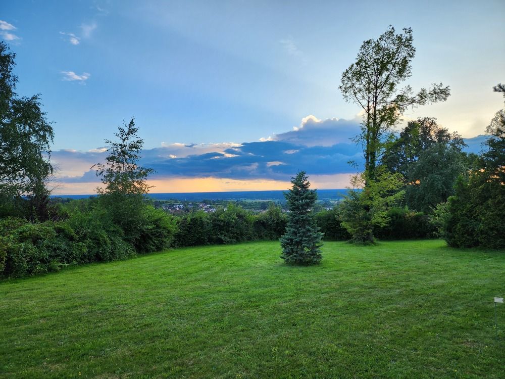 вид с Германии на Францию