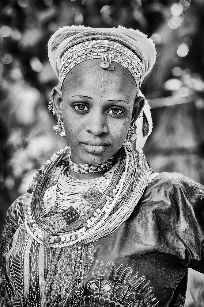 FULANI YOUNG LADY IN BENIN