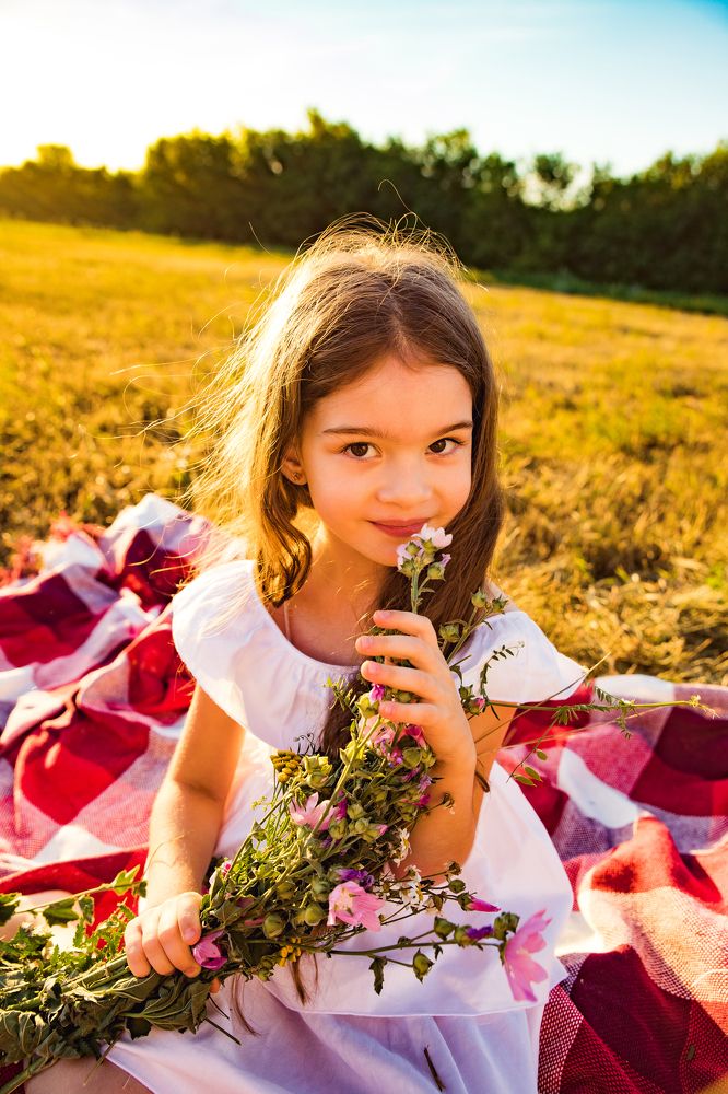 Прогулка в лучах заходящего солнца