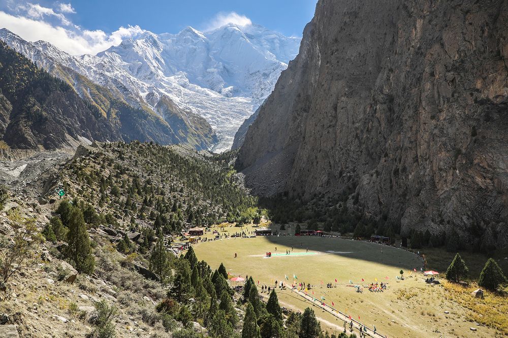 Natural Stadium Nagar Gilgit Baltistan Pakistan