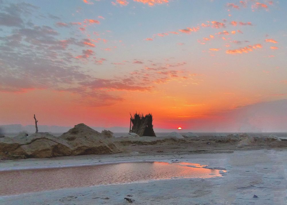Сахара. Соляная пустыня