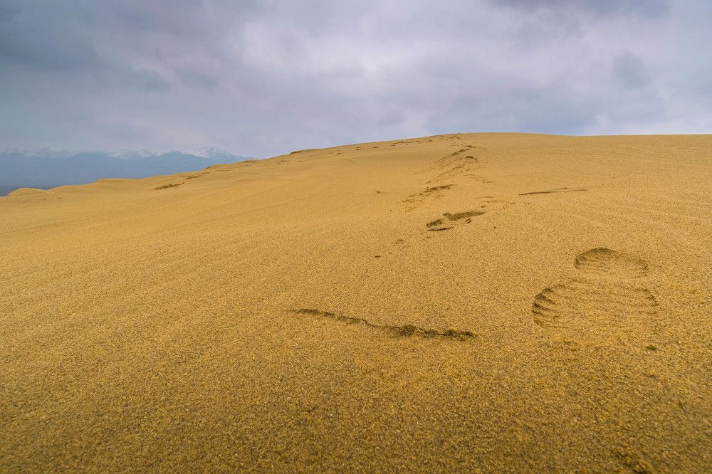 Бархан Сарыкум, Дагестан.