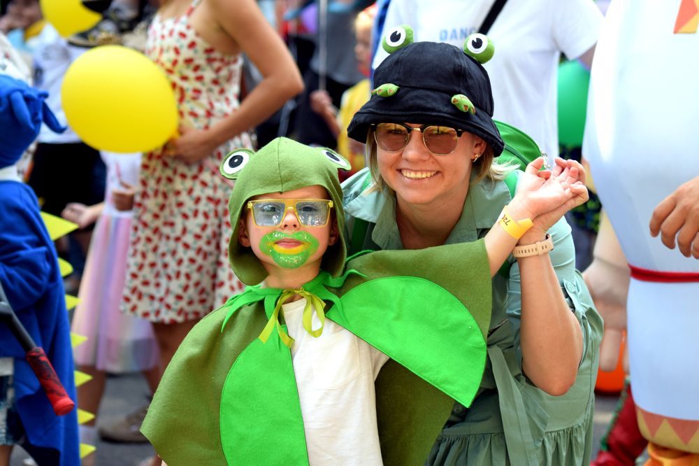 На детском Карнавале.