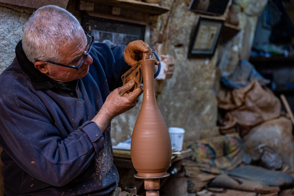 The potter from Turkey
