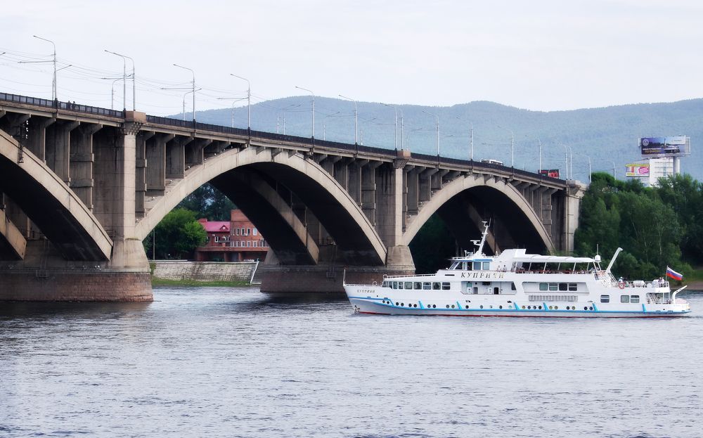 Мост через Енисей