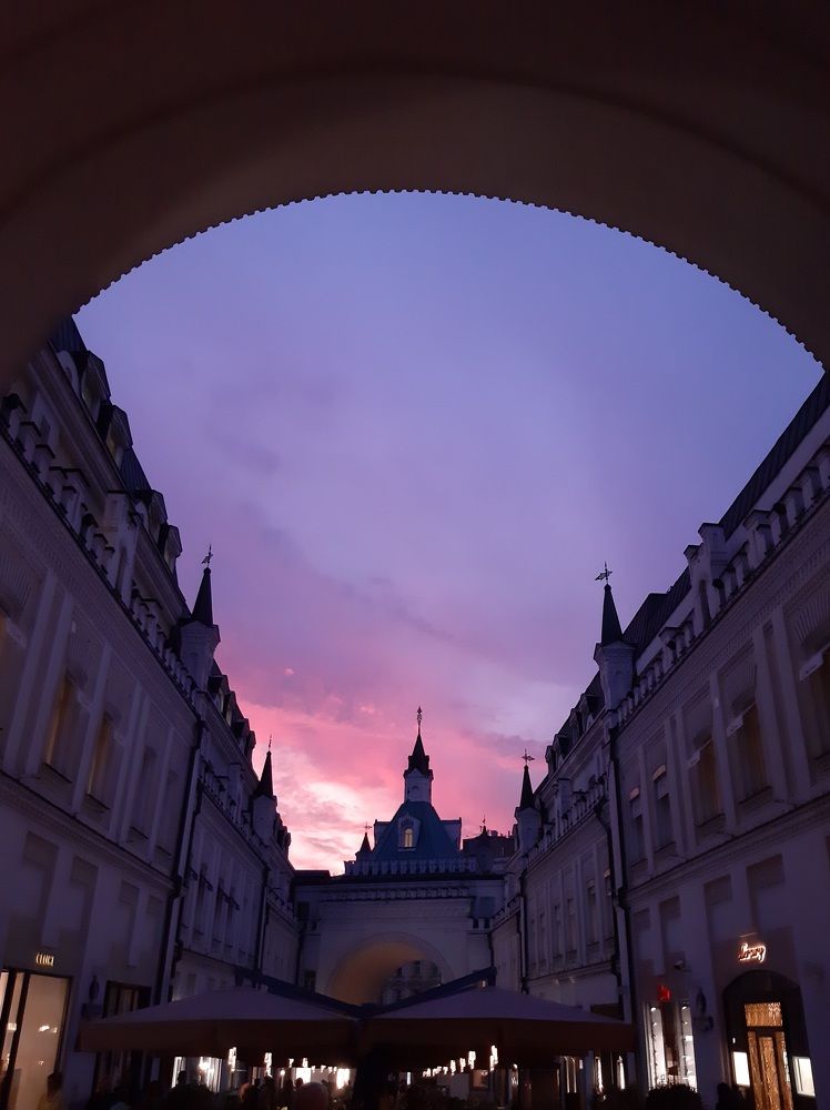 Moscow sunsets