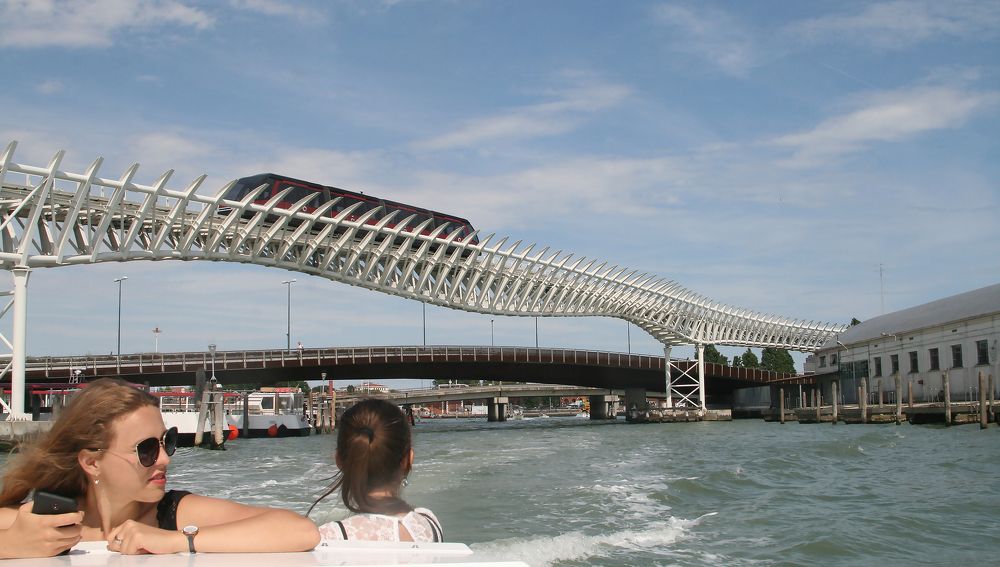 Железнодорожный Мост. Италия. Венеция