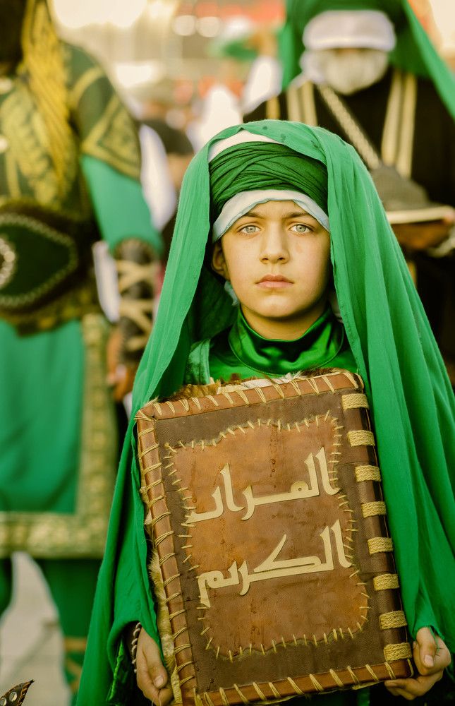 Pictures of a child on stage