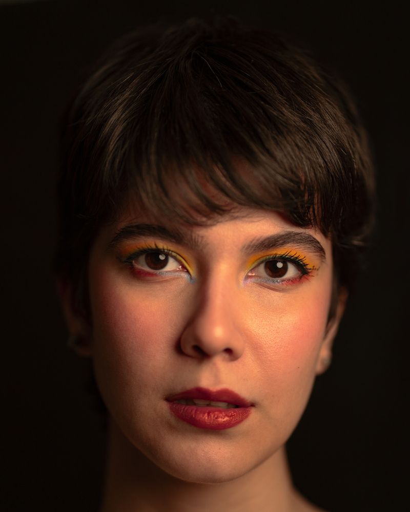 distrustful look
