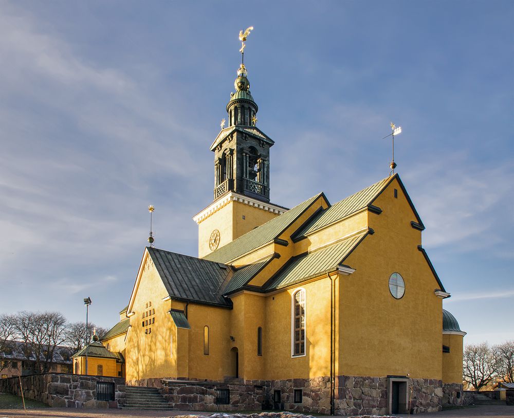 Church according to standard design