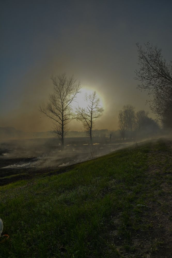 Весна в пожарах