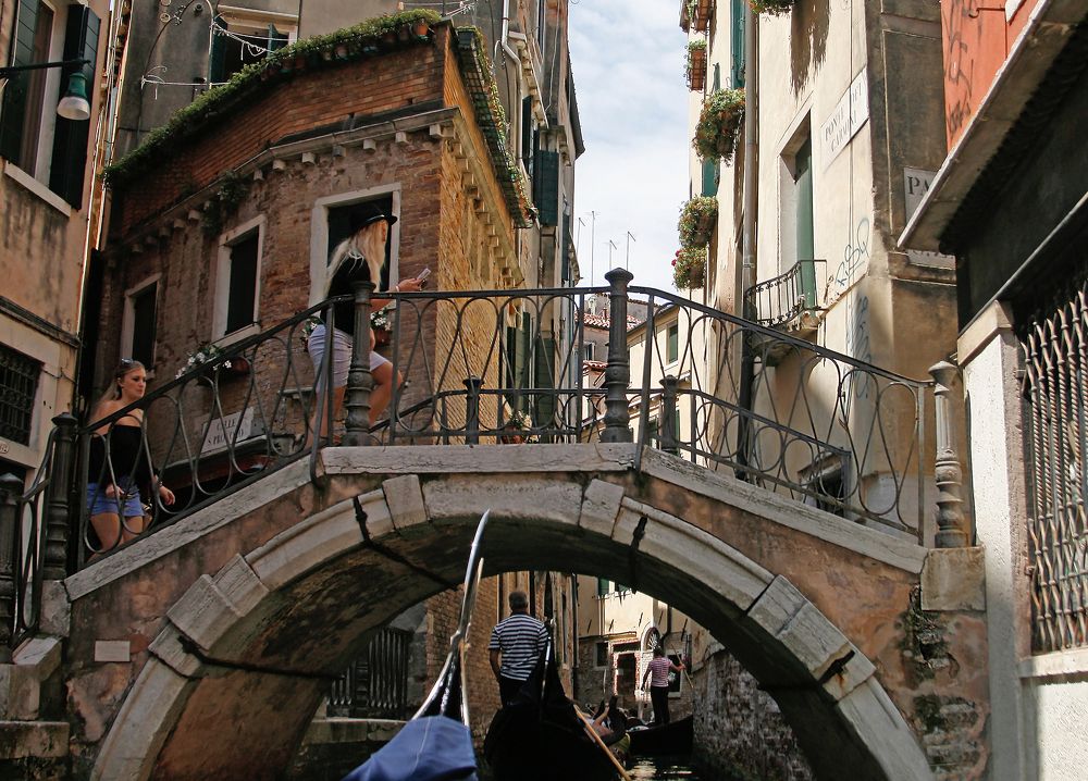 "МОСТЫ ВЕНЕЦИИ.МОСТИК" Италия. Венеция