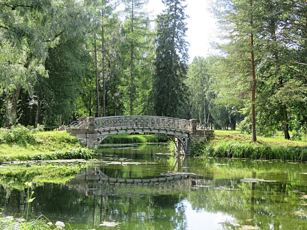 Дворцовый парк в Гатчине.