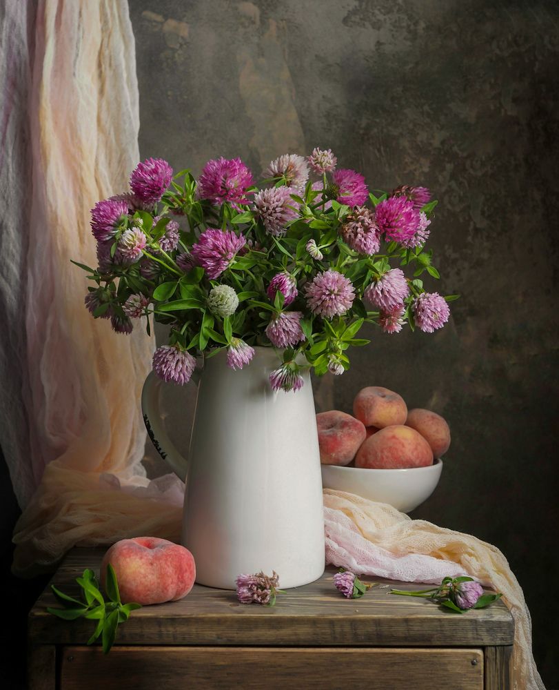 Clover and Fig Peaches/Клевер и инжирные персики