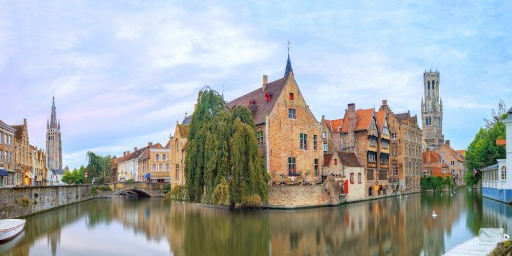 Брюгге на рассвете