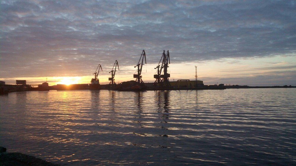 Закат в Татарском проливе