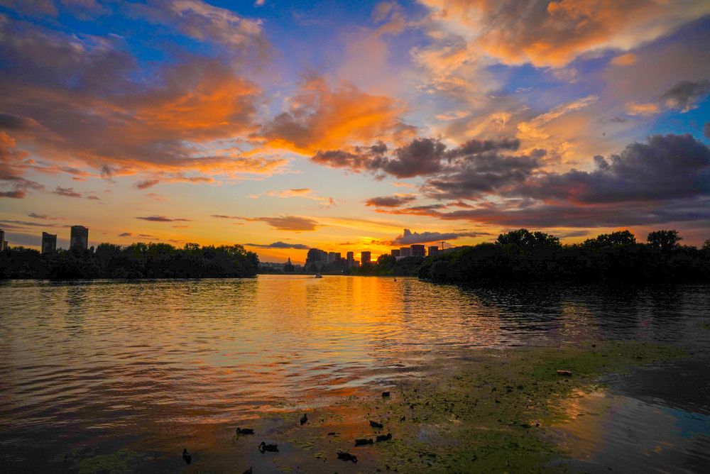 Последние лучи.