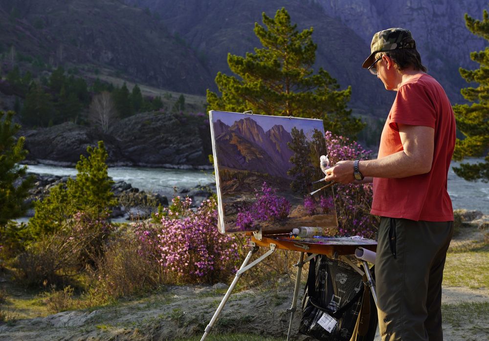 Художник за работай