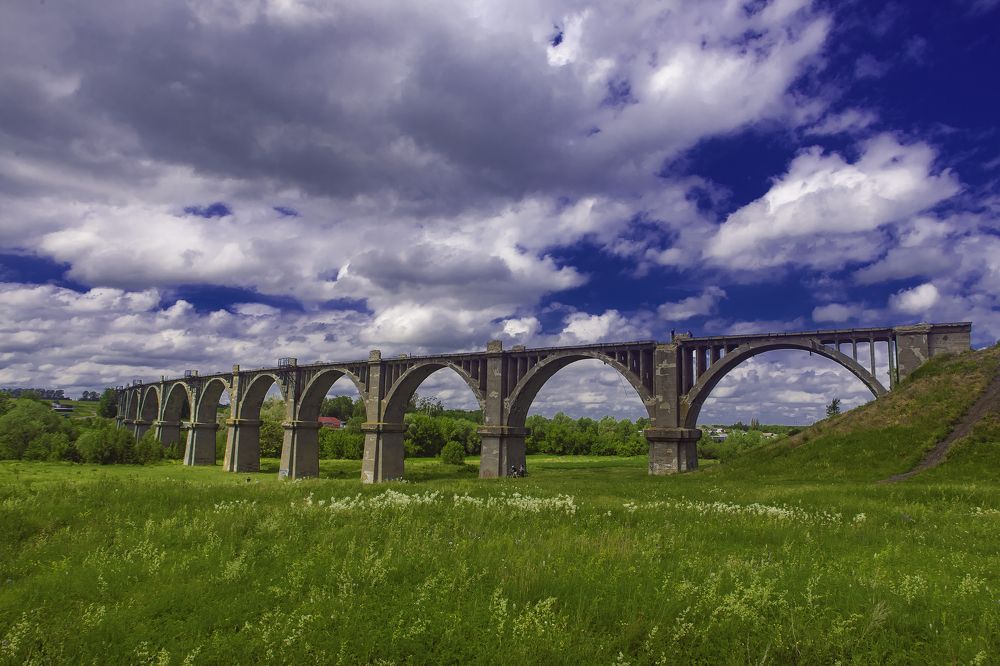 Мокринский мост в Чувашии