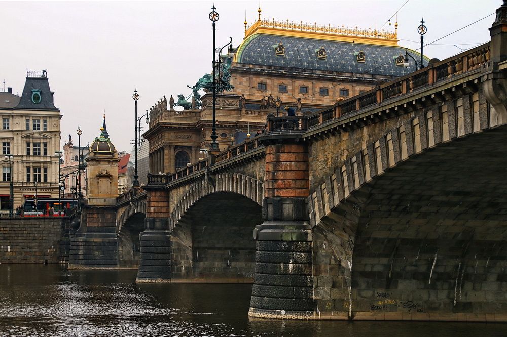 Прага. Мост Легионеров.