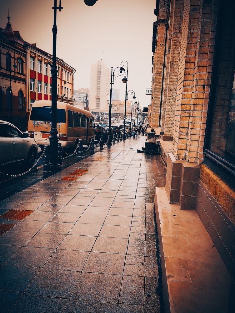 Дождливый Владивосток