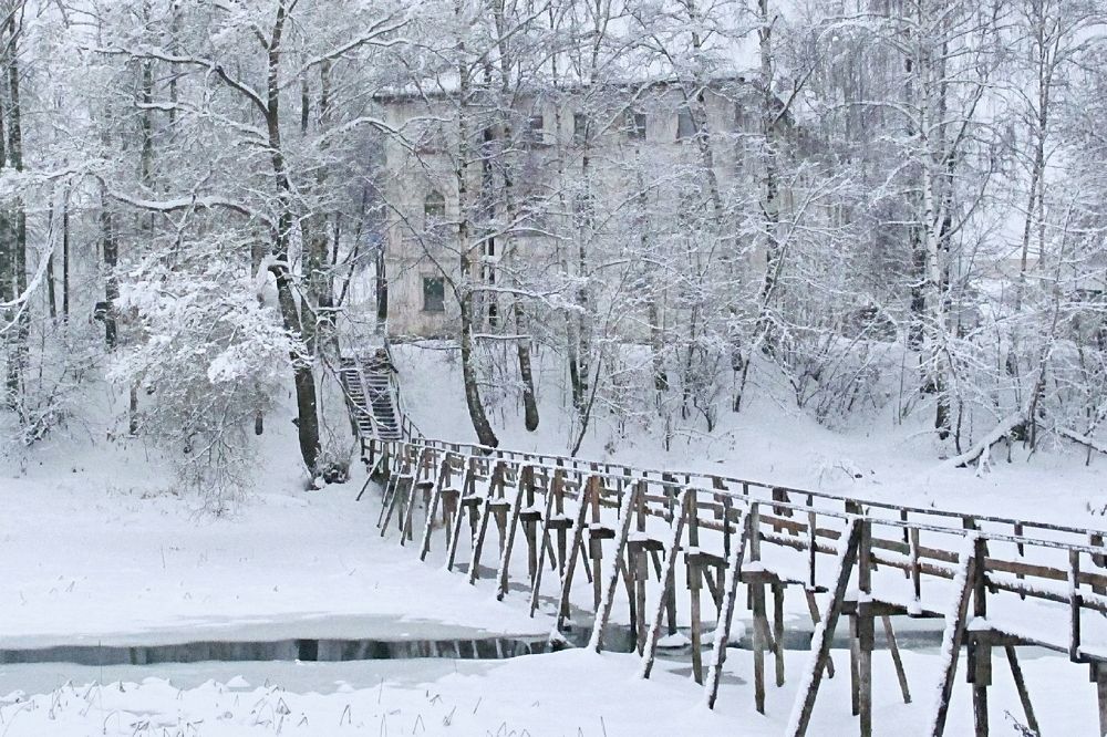 Зимним днем