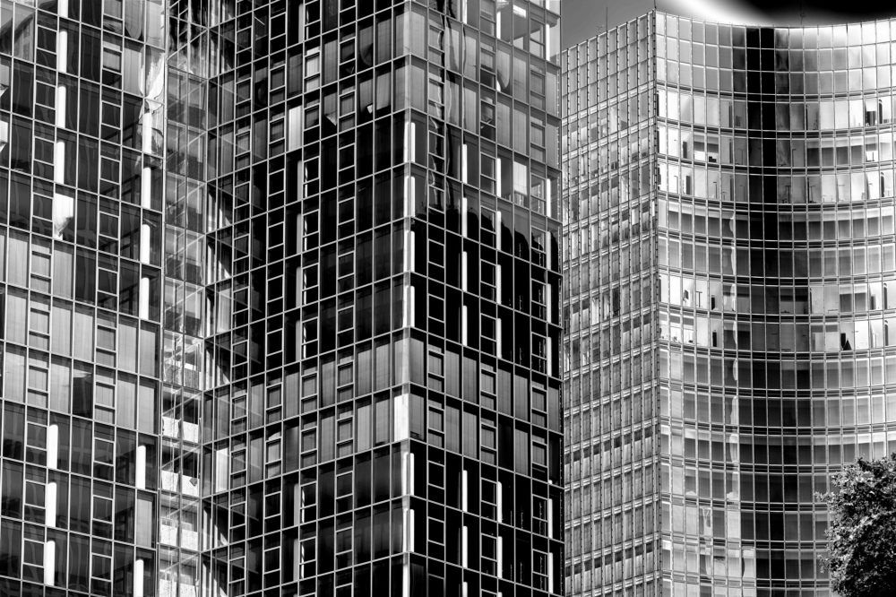 Shiny Silver Skyscrapers