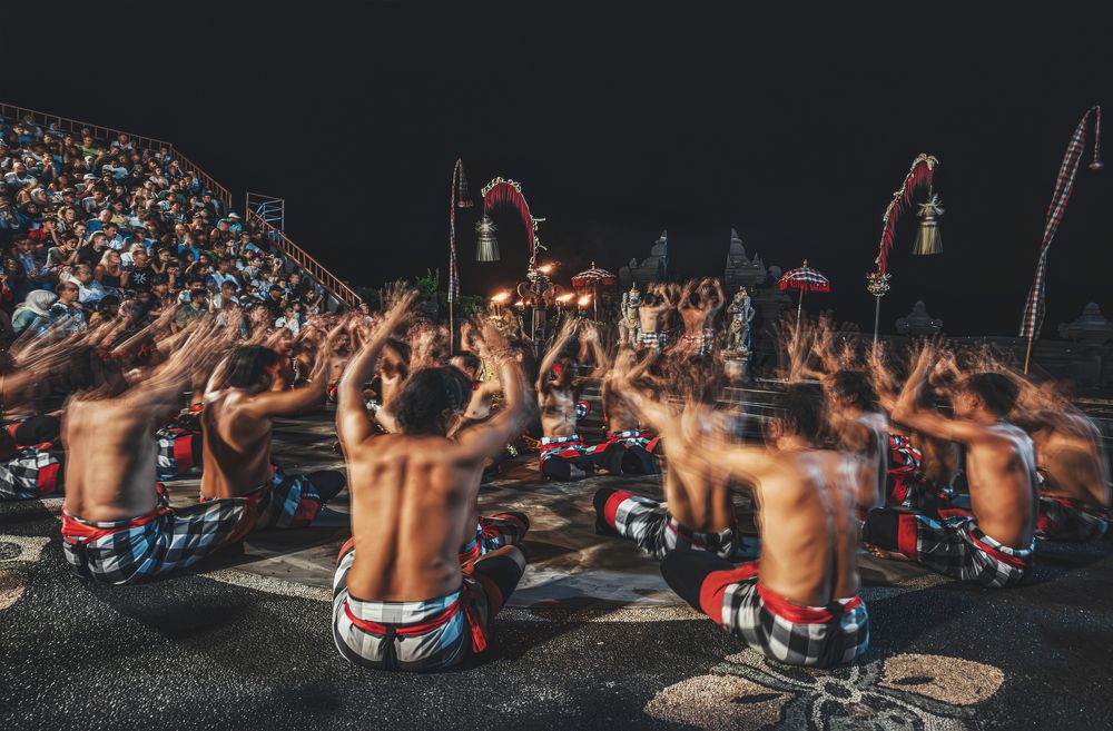 Kecak dancer