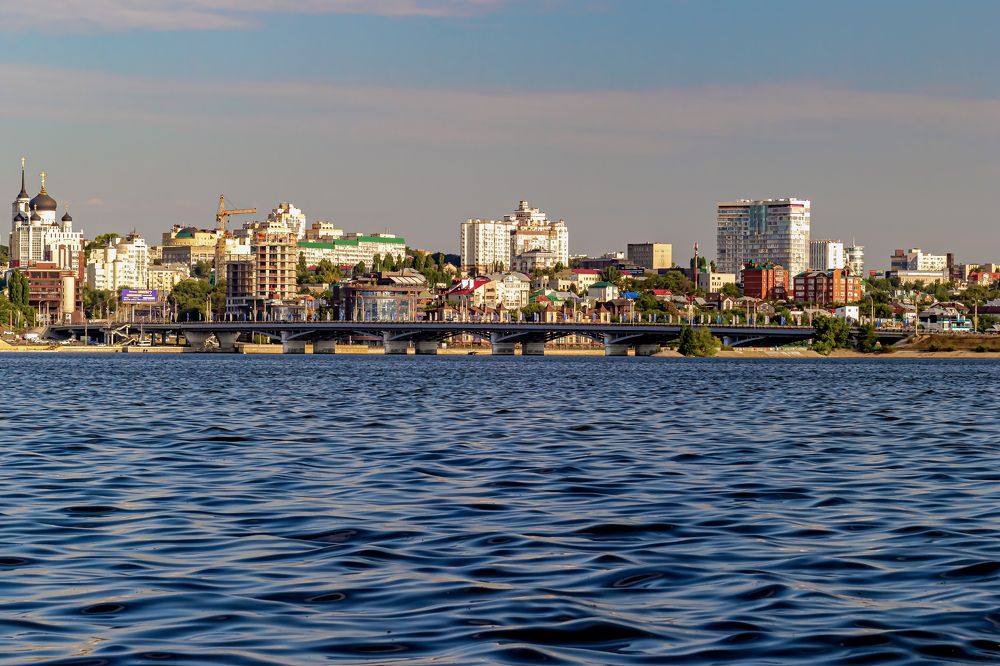 Мост утром..