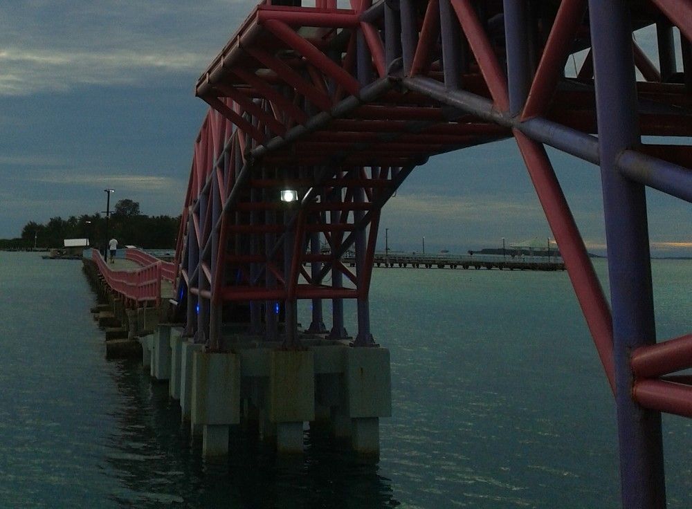 Love Bridge connecting two islands