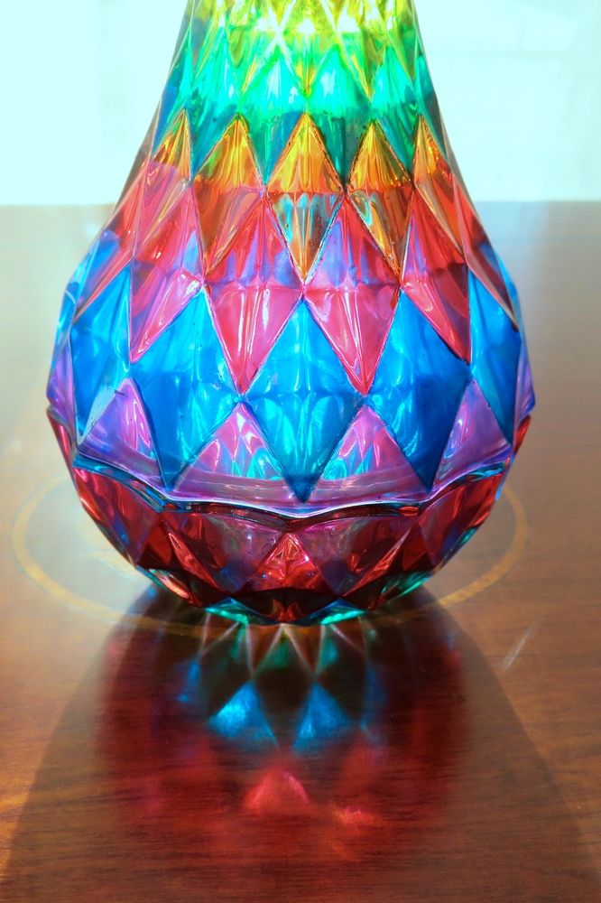 Glass jar with shadow