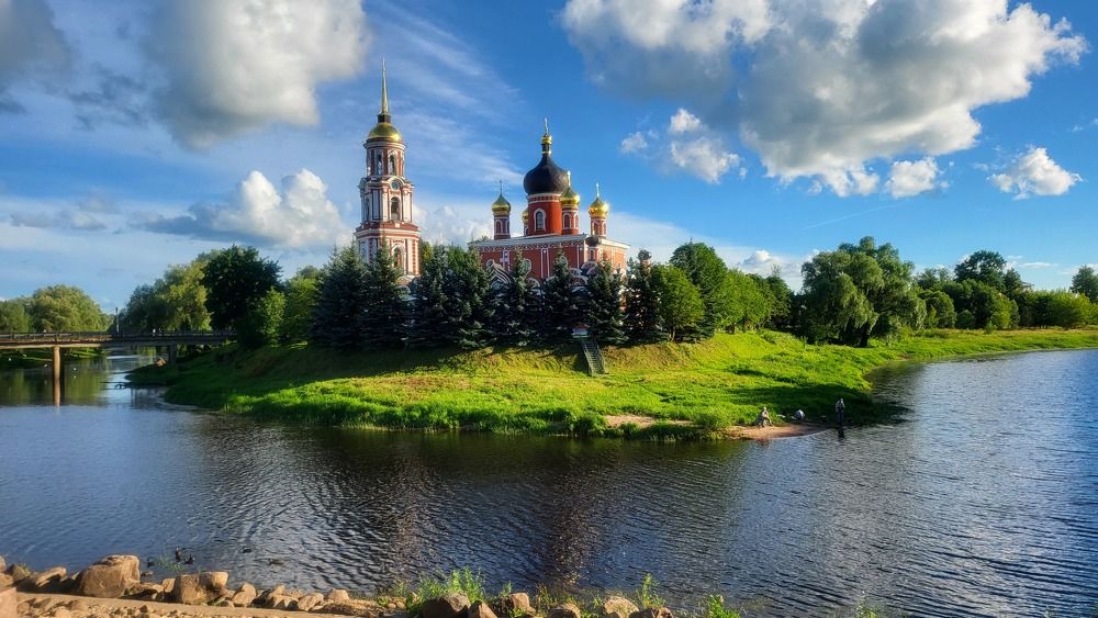 В Старой Руссе.