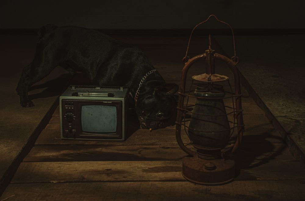 Электричество и спички кончились.