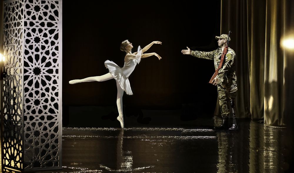 A staunch tin soldier. Our days.